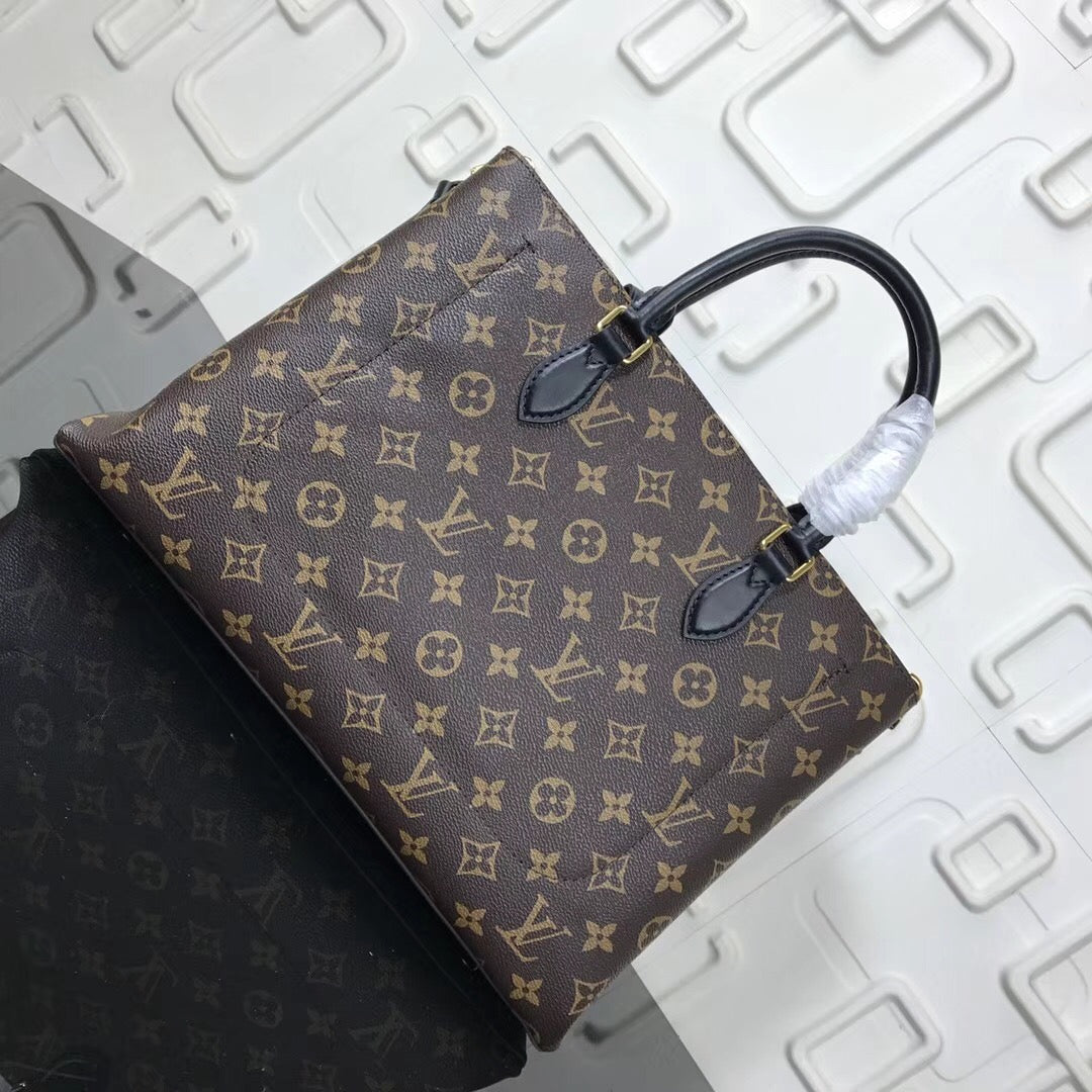 Louis Vuitton Flower Tote Bag 34Cm Brown M43550
