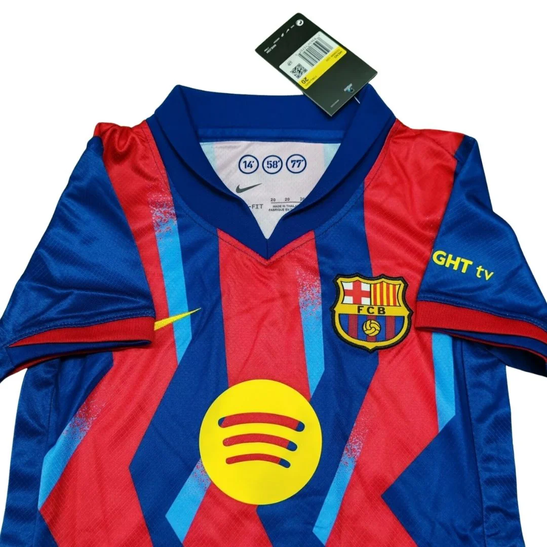 Barcelona Kid's Fourth Away Soccer Full Kit 2025/26