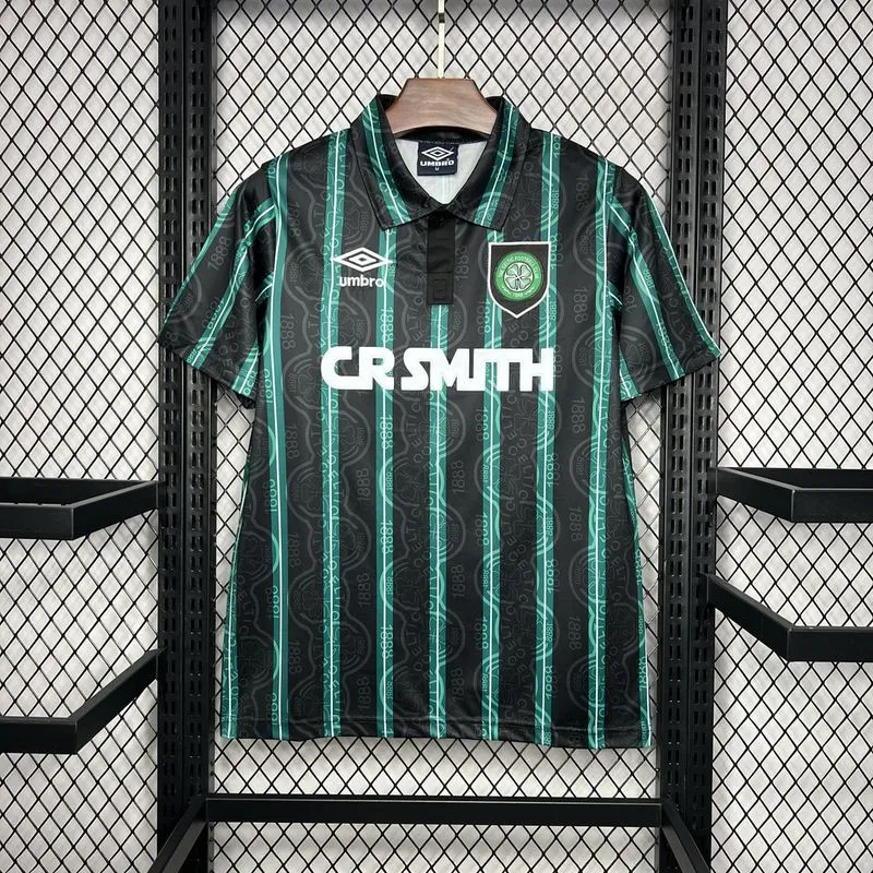Retro 1992-93 Celtic FC Away football jersey retro