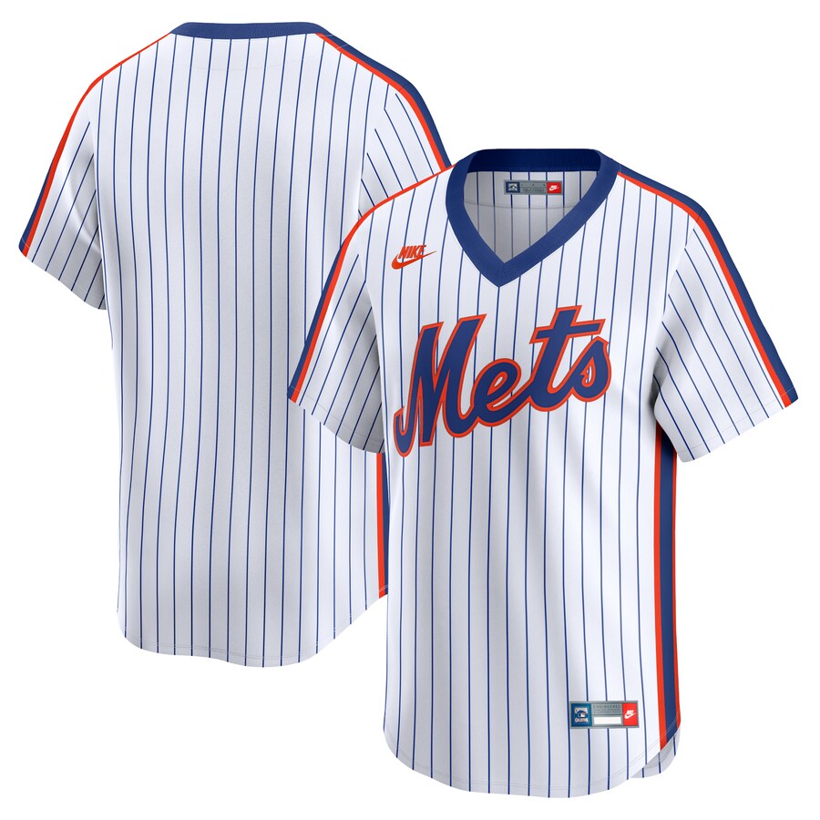 New York Mets Cooperstown Collection Limited Jersey White