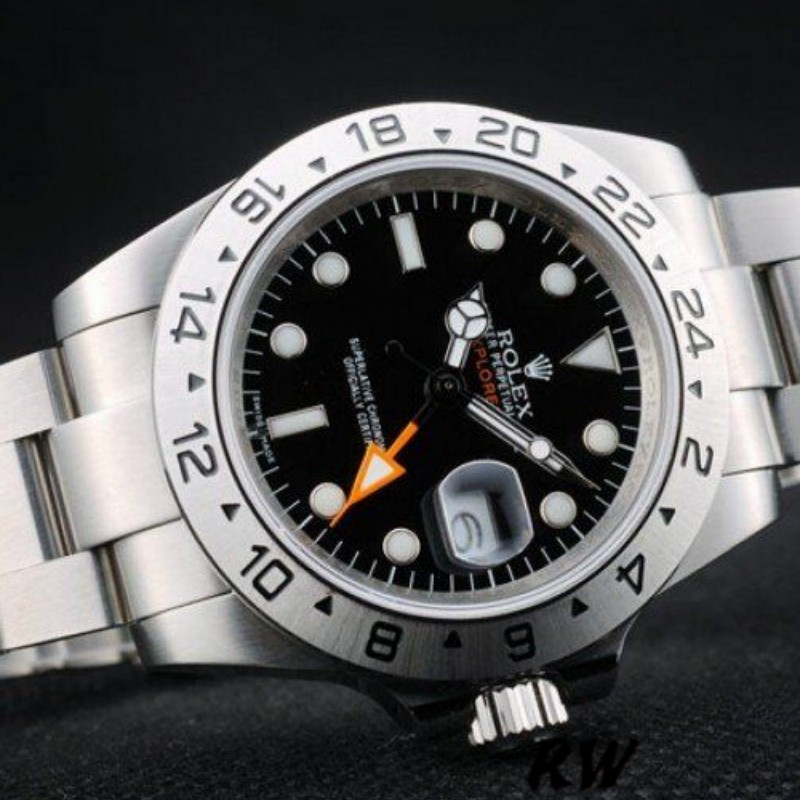 【Super Clone】Rolex Explorer REP016820 Stainless Steel Black Dial 40MM Mens Replica Watch