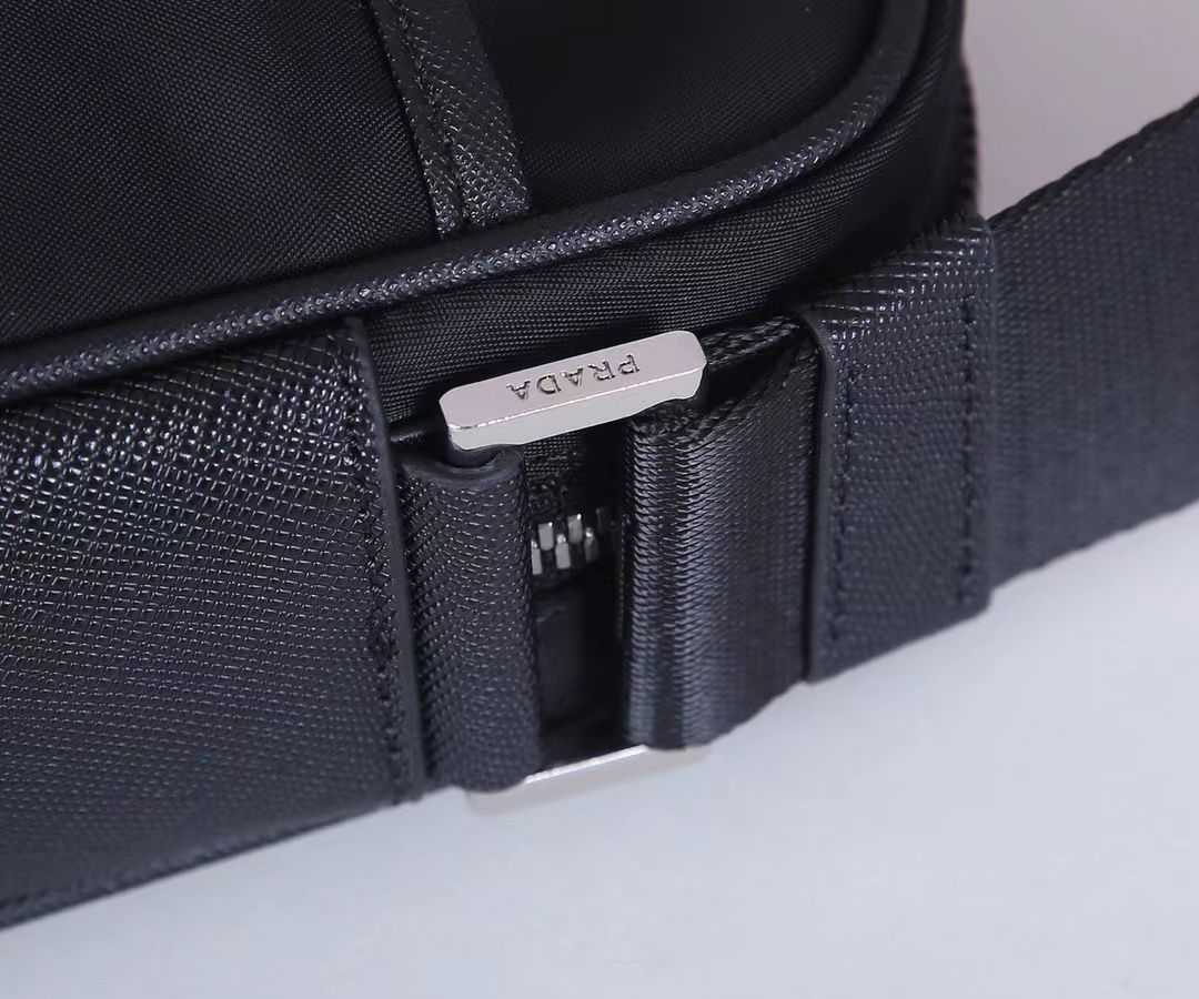 Prada Re-Nylon Shoulder Bag Black