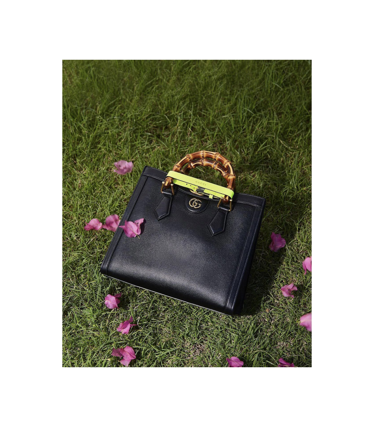 Gucci Diana Small Tote Bag Black