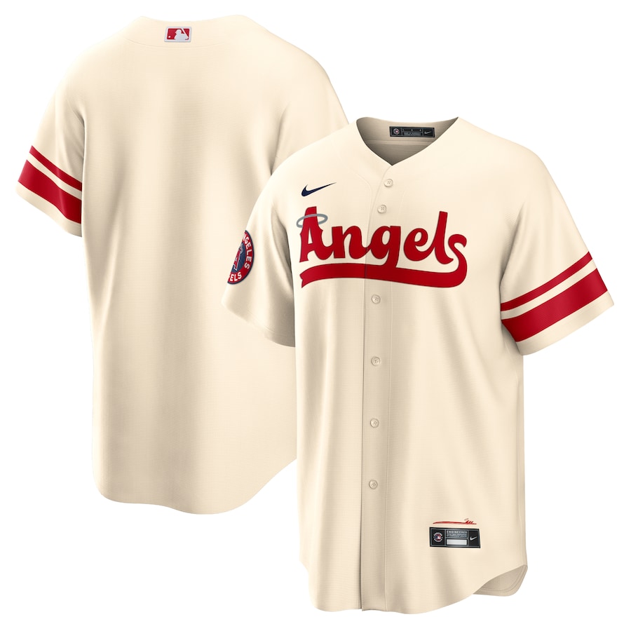 Los Angeles Angels City Connect Team Jersey Cream