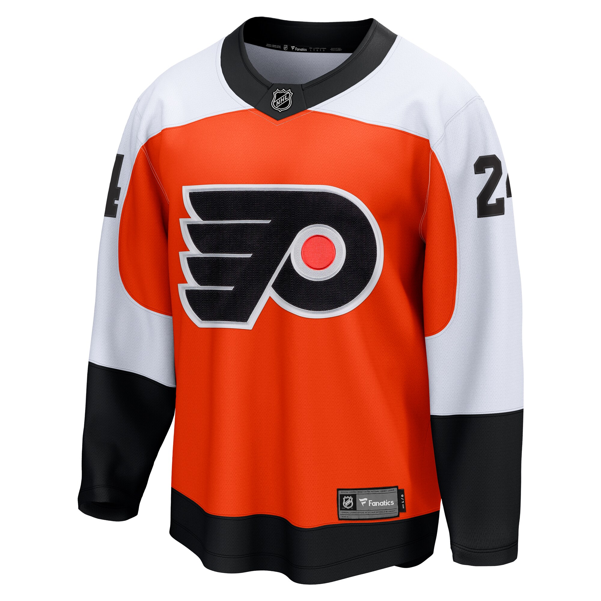 Nick Seeler Philadelphia Flyers Fanatics Home Breakaway Jersey – Orange