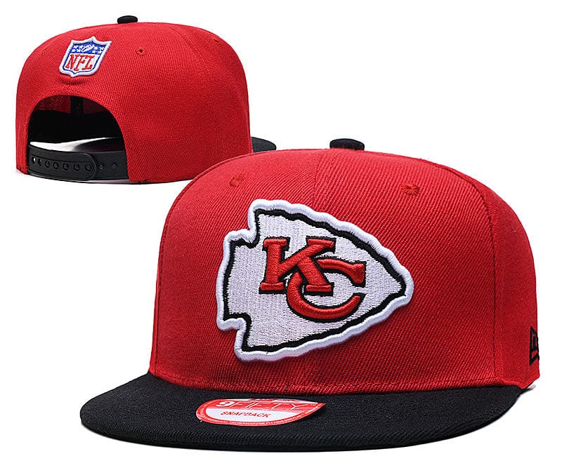 Kansas City Chiefs Snapback  hat  red