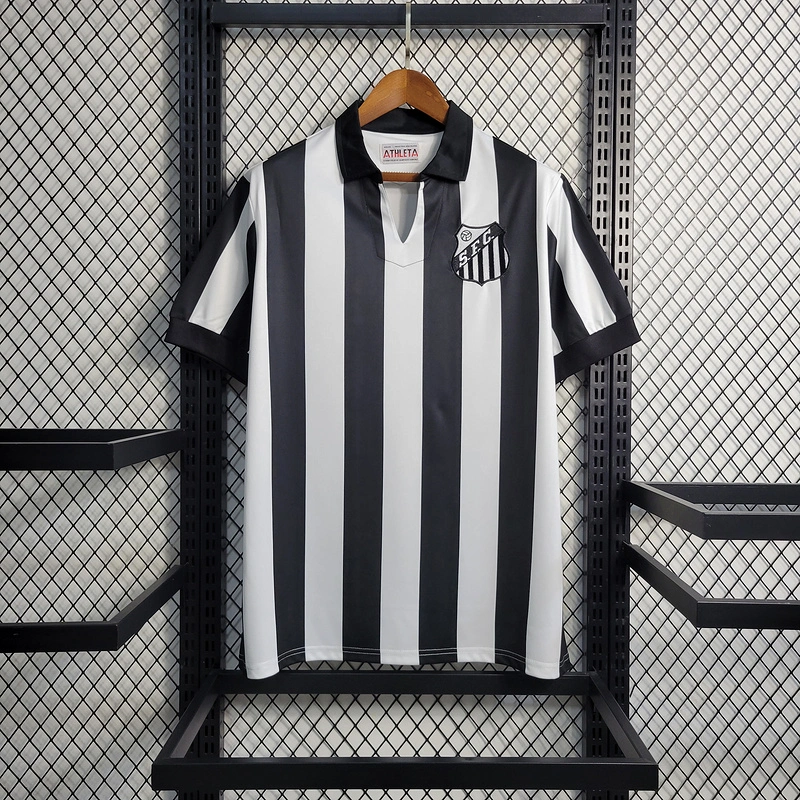 Retro 1958 Santos home Football jersey retro
