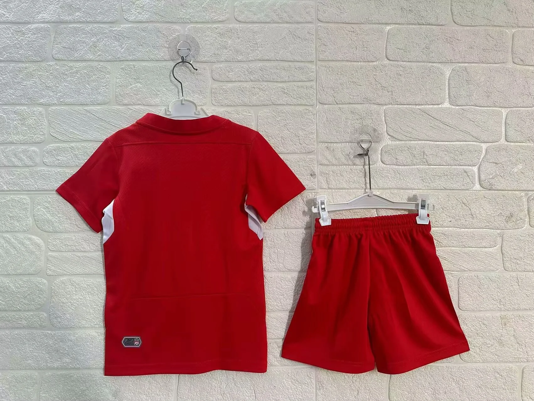 Retro kids 2005 Kids UCL Liverpool Home Football jersey retro