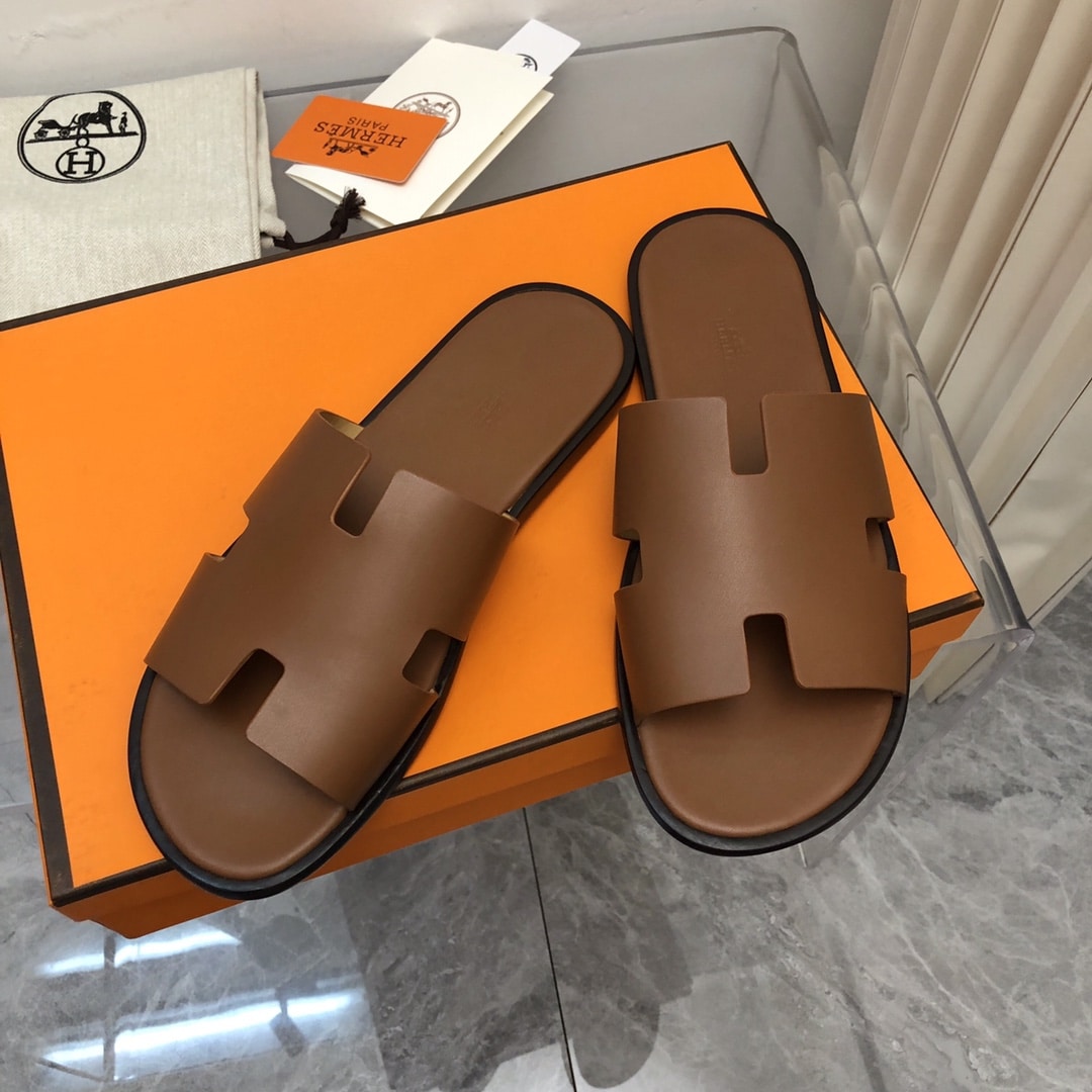 Hermes Izmir Sandal Brown H041141Zh03410
