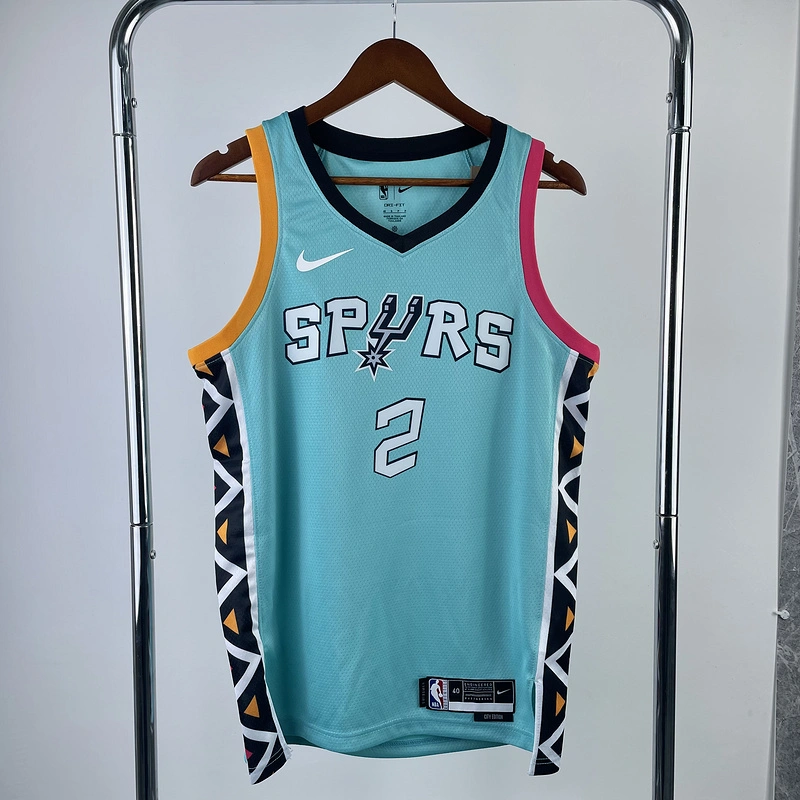 2023 NBA San Antonio Spurs 2 LEONARD Basketball Jersey