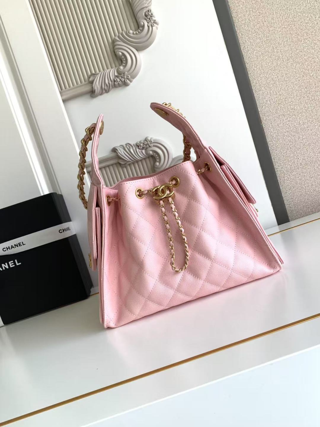 CHANEL 25C Hobo Shoulder Bag