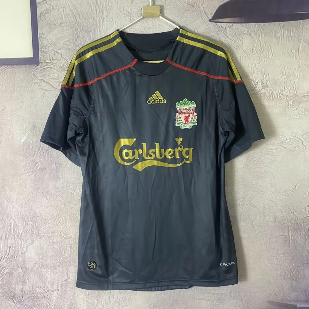Retro 2009-10 Liverpool Away Football jersey retro