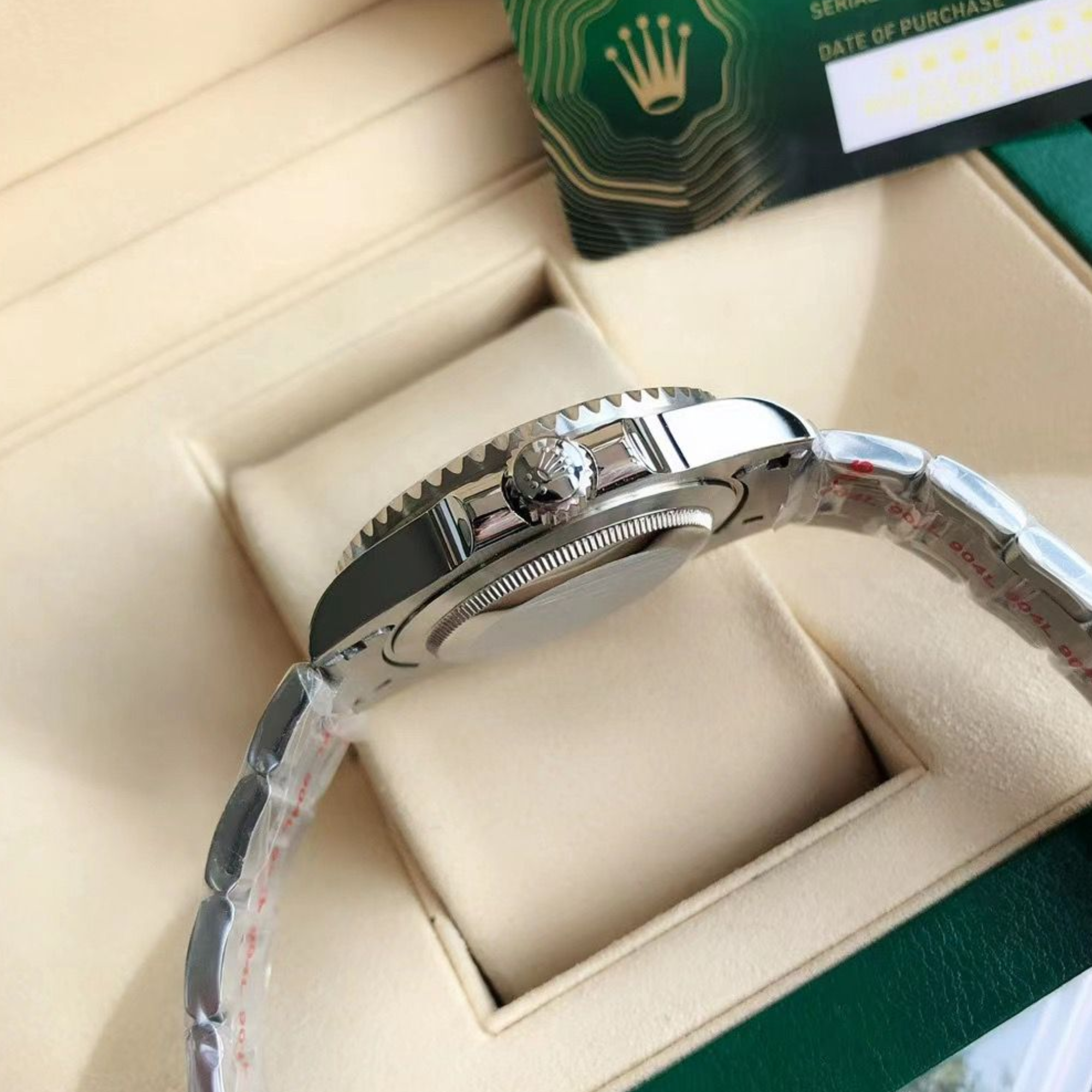 Rolex Submariner White Gold Blue Dial 116619lb