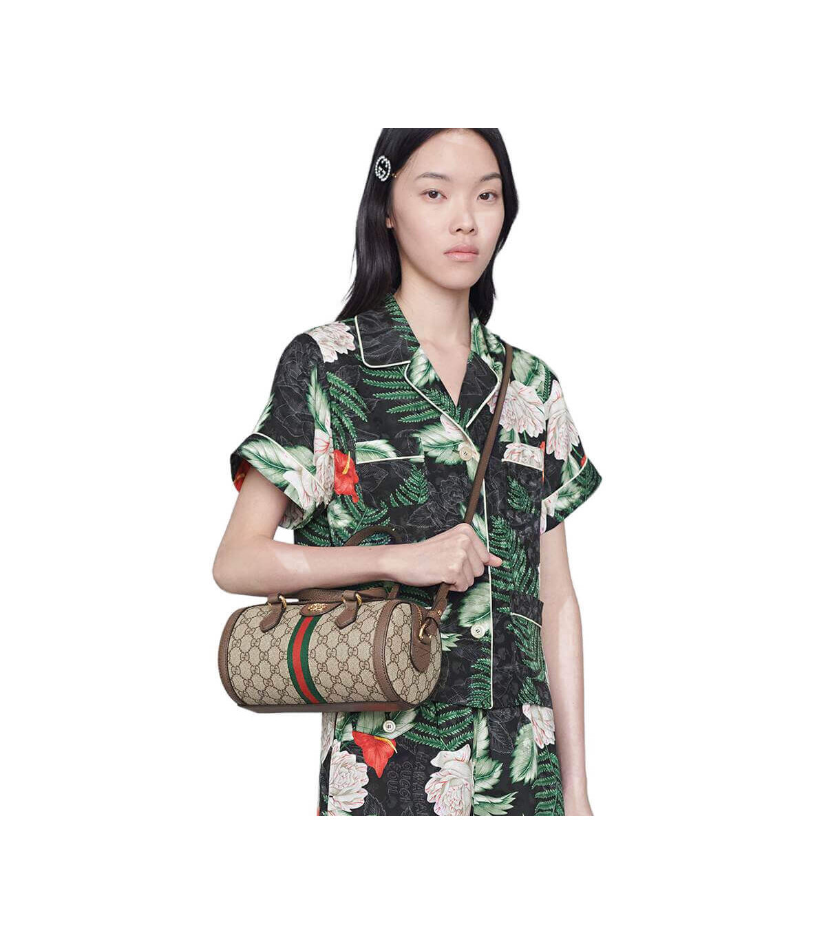 Gucci Ophidia GG Small Boston Bag
