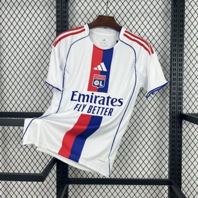 2025-26 Lyon Home Football jersey
