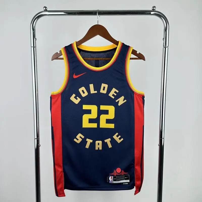 2025 NBA Golden State Warriors 22 WIGGINS Basketball Jersey