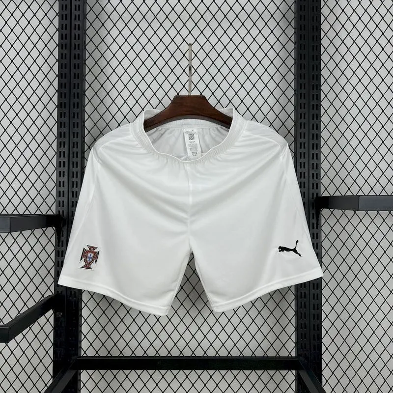 2025-26 Shorts Portugal white Football jersey
