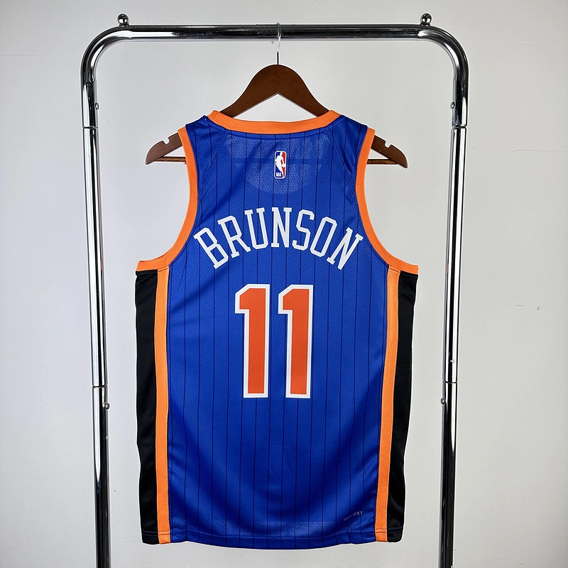 2024 New York Knicks 11 BRUNSON Basketball Jersey