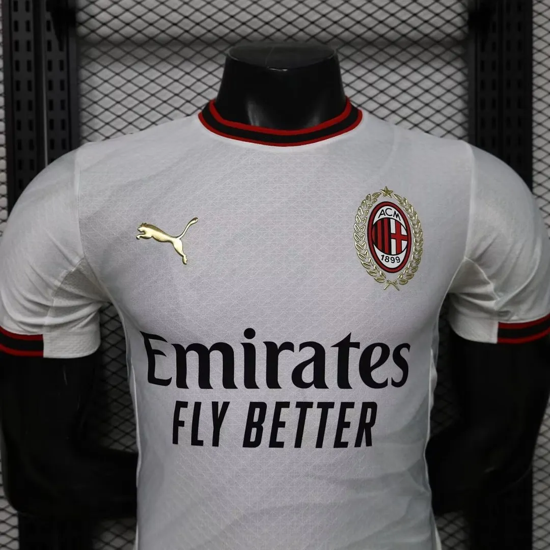 2026/27 Serie A AC Milan Team Away Football Jersey Player Version - JerseyFun