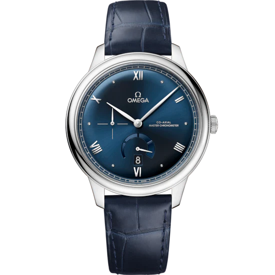 Omega De Ville Prestige 41mm Blue Dial Stainless Steel Strap 434.13.41.21.03.002