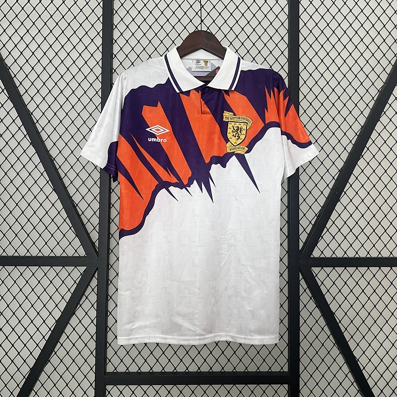 Retro 1991 Scotland football jersey Fan version Retro