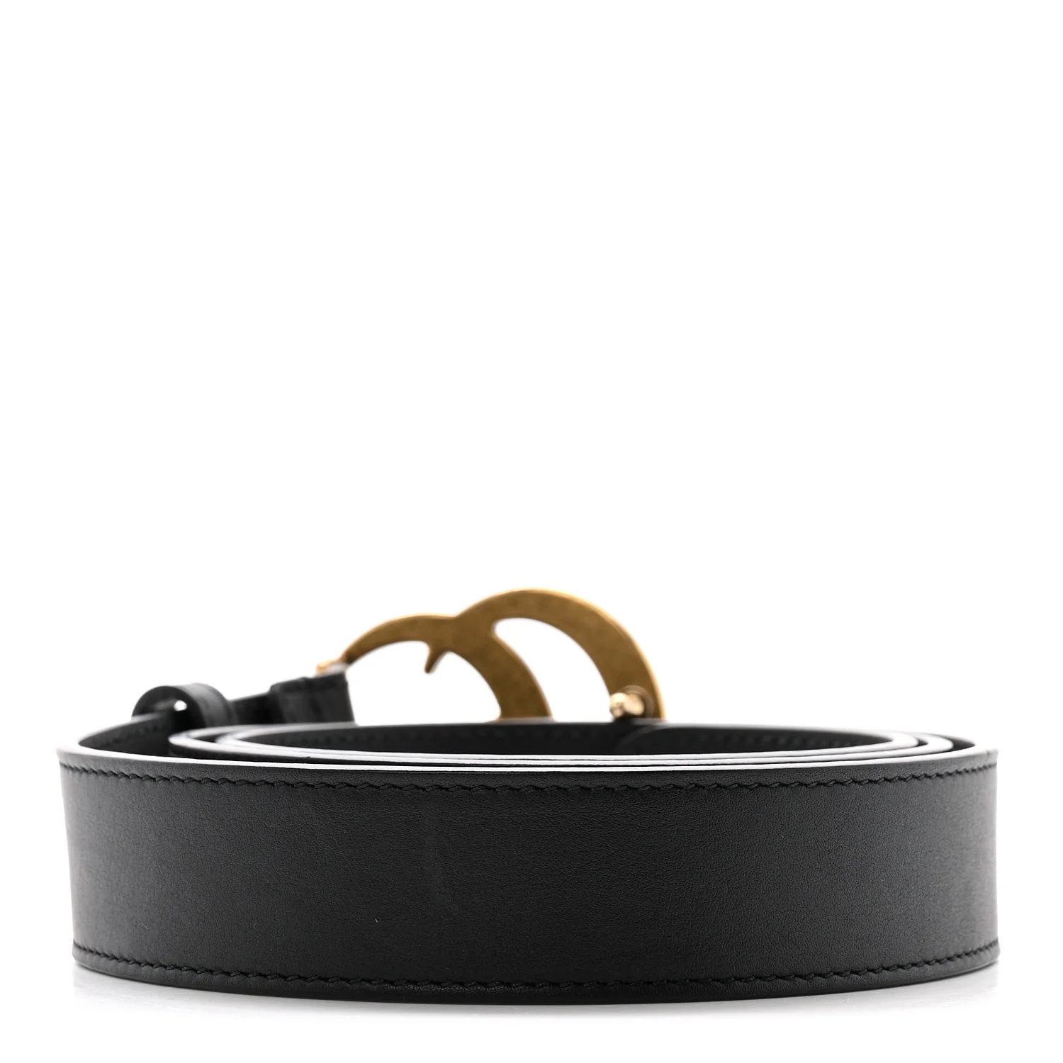 Calfskin Double G 30mm Belt 90 36 Black