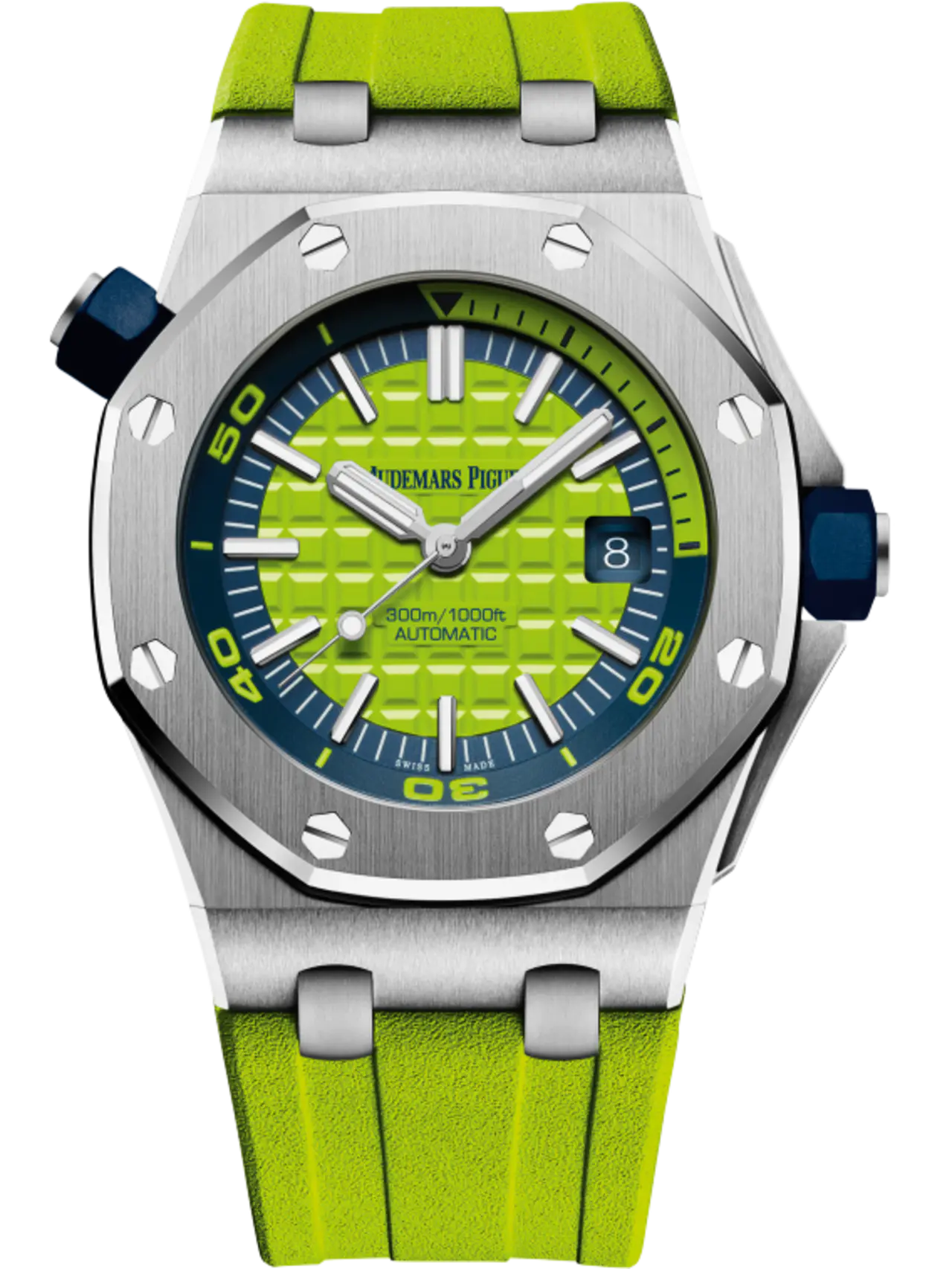 Audemars Piguet OFFSHORE DIVER Green Dial 42mm 15710ST.OO.A038CA.01