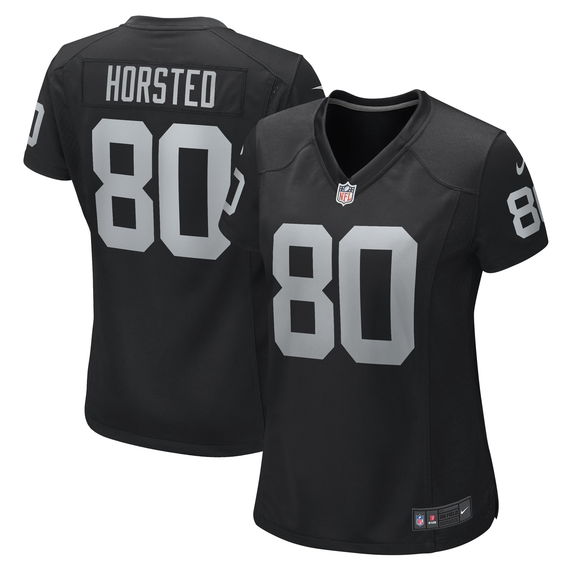 Jesper Horsted Las Vegas Raiders Nike Women's Game Player Jersey - Black