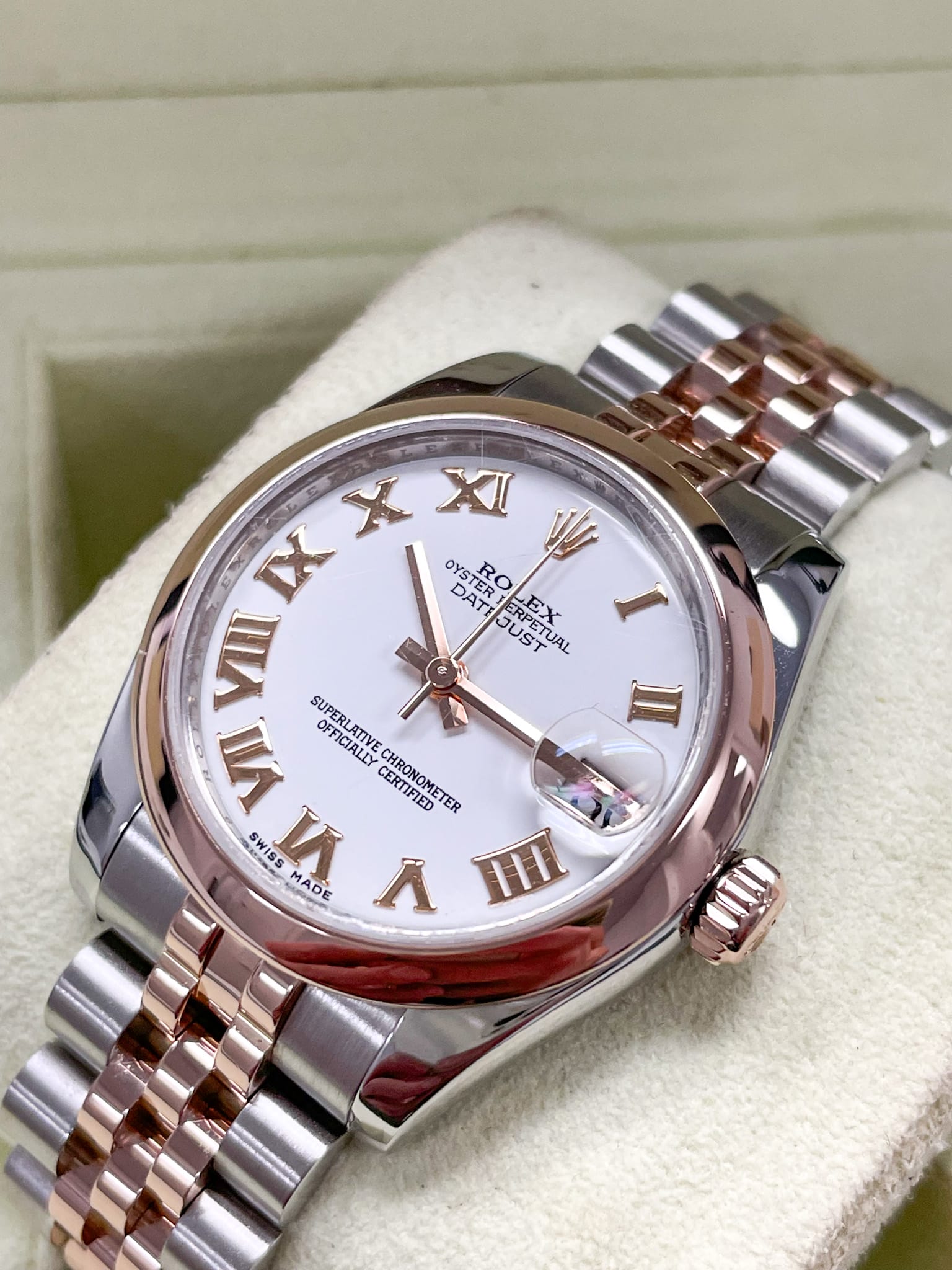 [Superclone] Rolex Datejust 36mm White Dial Jubilee 126201