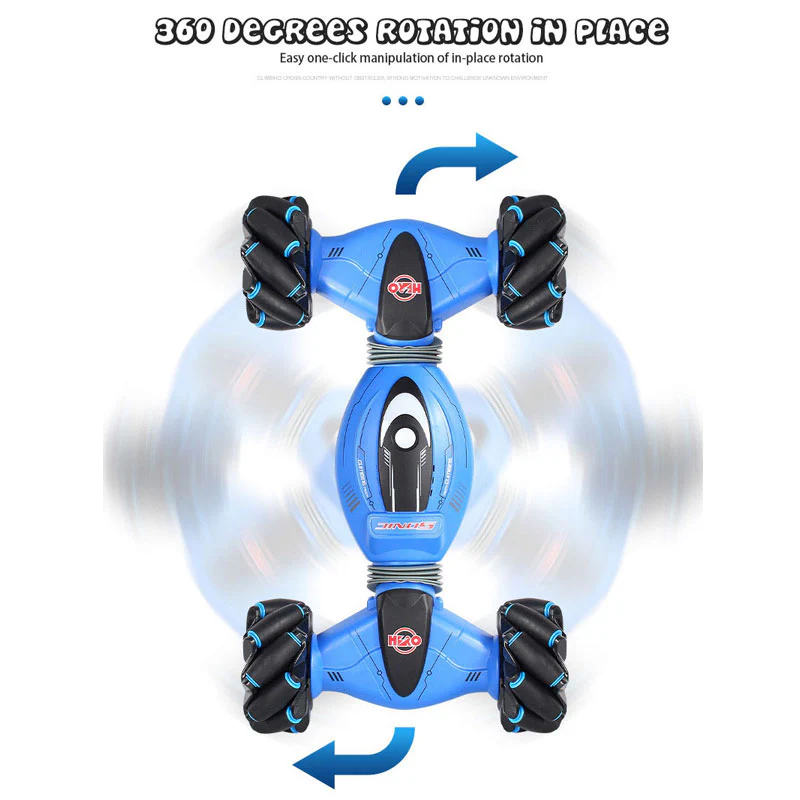 🔥😍CHRISTMAS LIMITED TIME OFFER-GESTURE CONTROL - DOUBLE-SIDED STUNT CAR