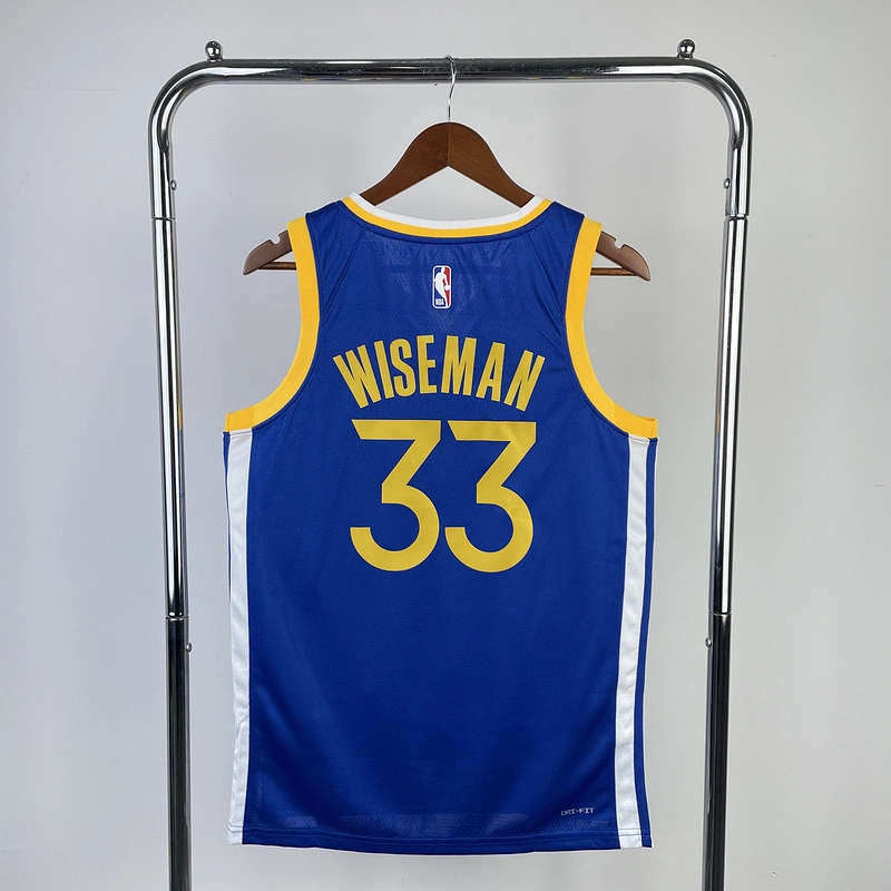 2023 NBA Golden State Warriors 33 WISEMAN Basketball Jersey