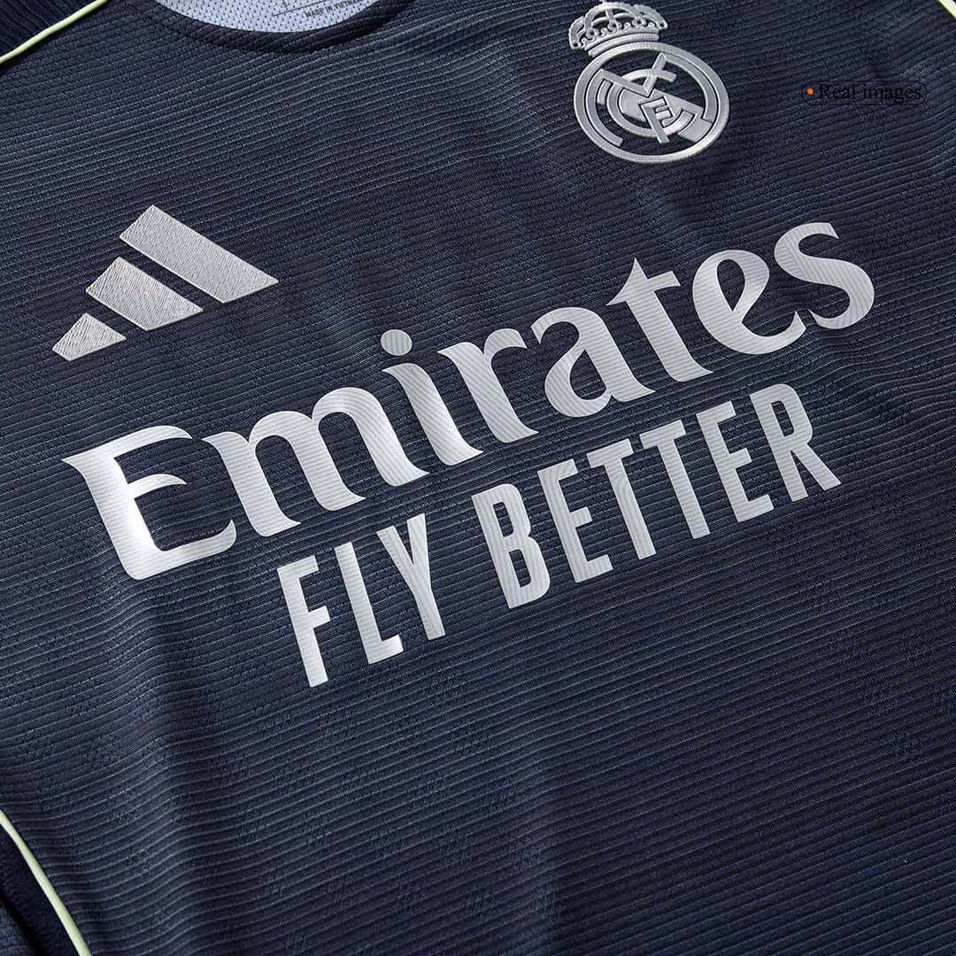 MBAPPÉ #9 Real Madrid Away Player Version Soccer Jersey 2025/26