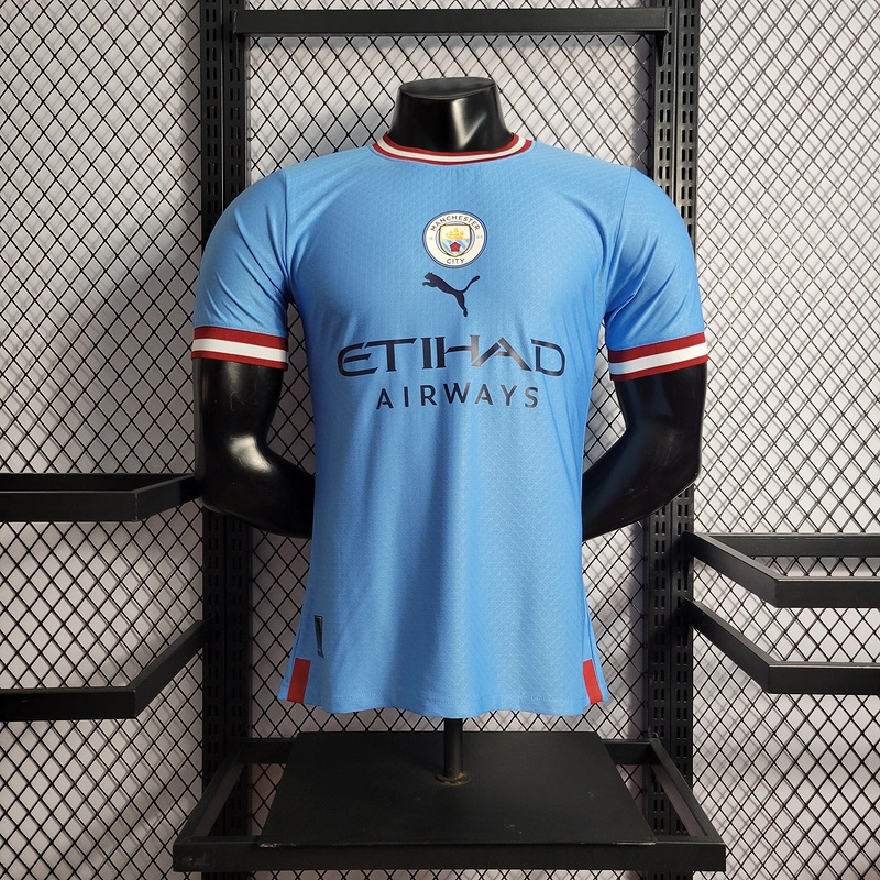 player 2022-23 Manchester City home Football jersey