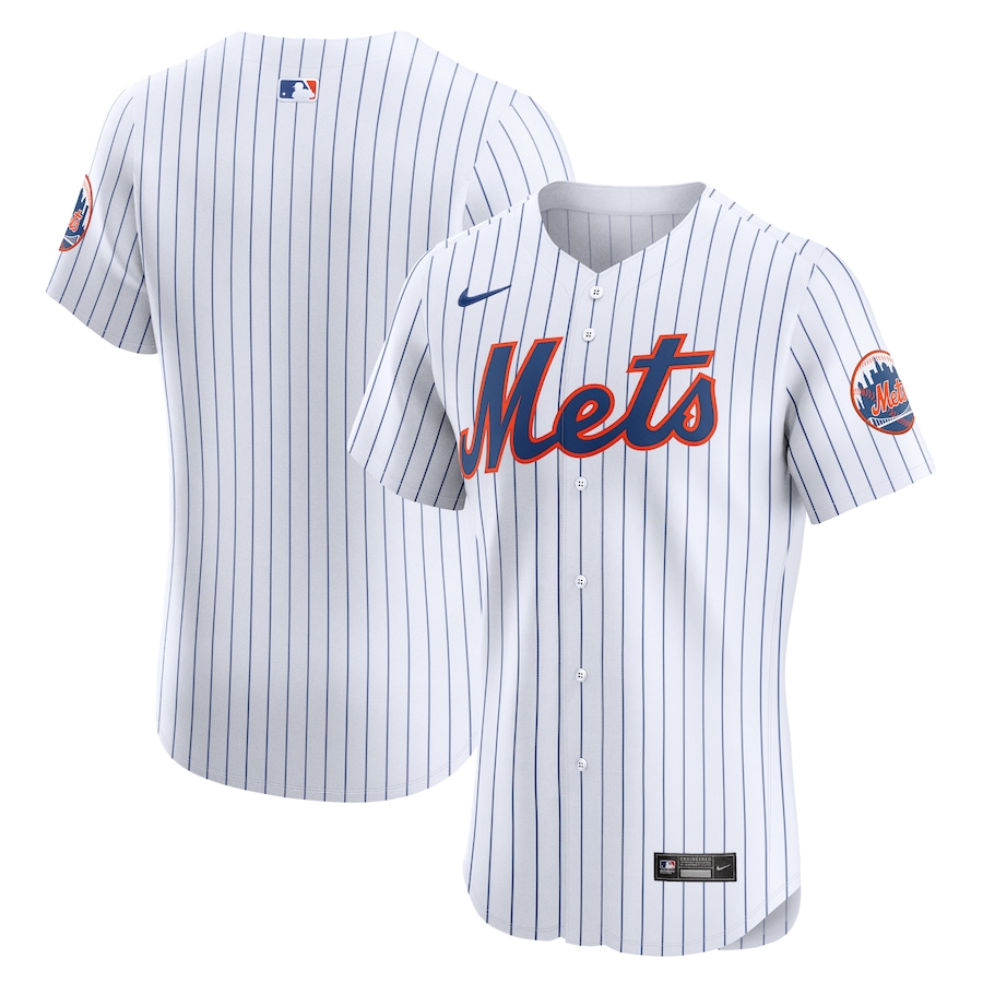 New York Mets Home Elite Jersey White