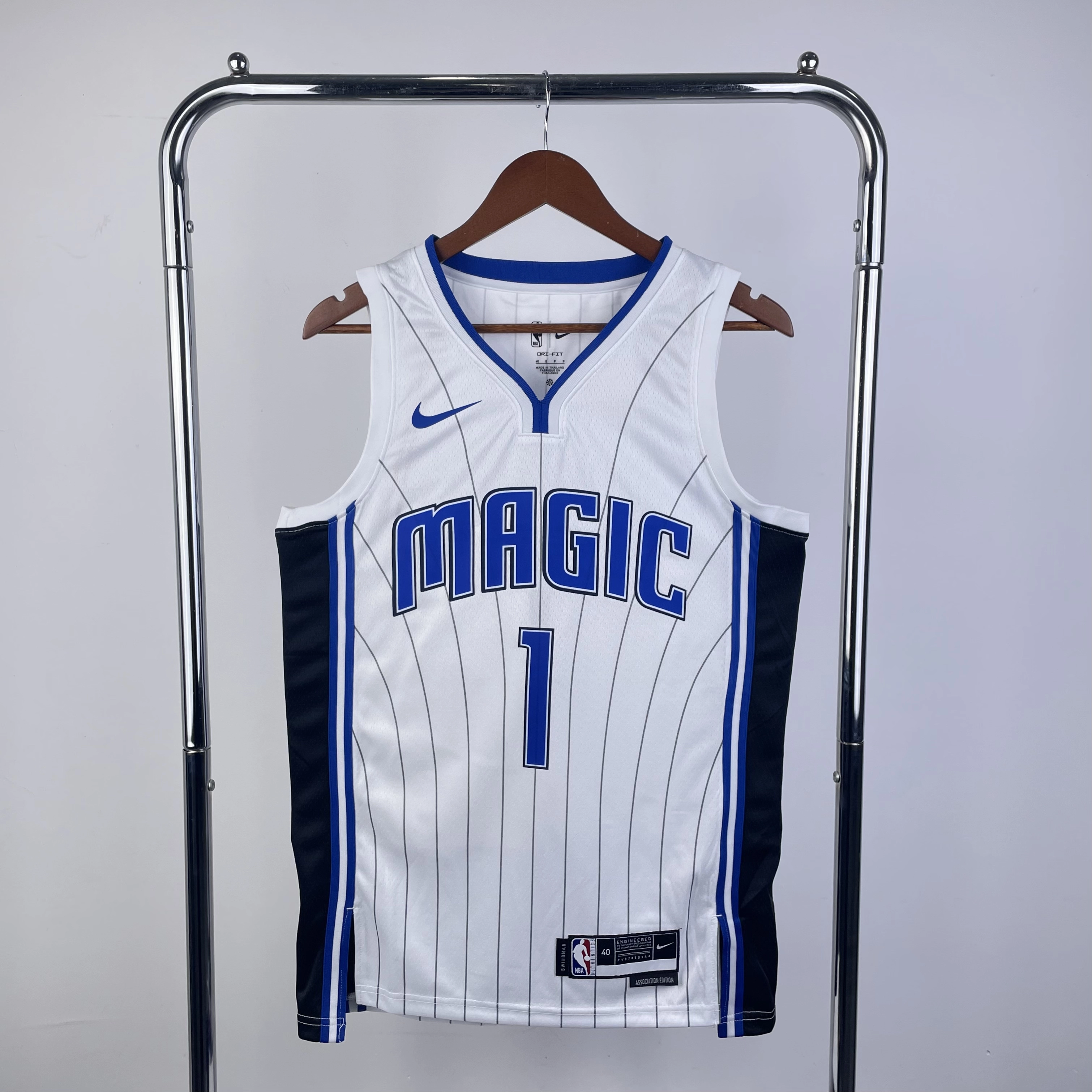 2023 NBA Orlando Magic 1 McGrady Basketball Jersey