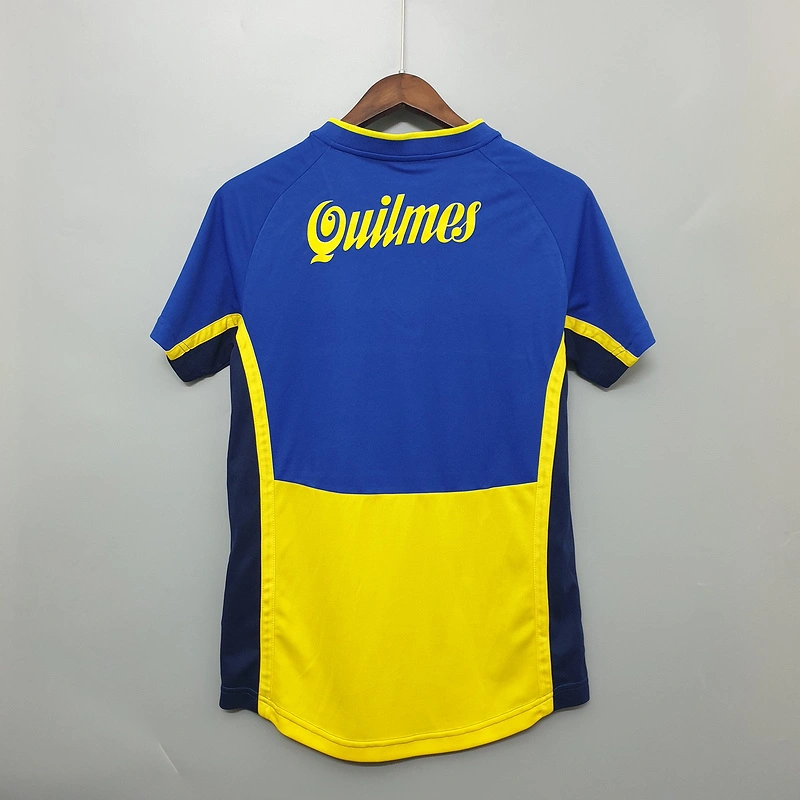 Retro 2001-02 Boca Juniors home Football jersey Retro