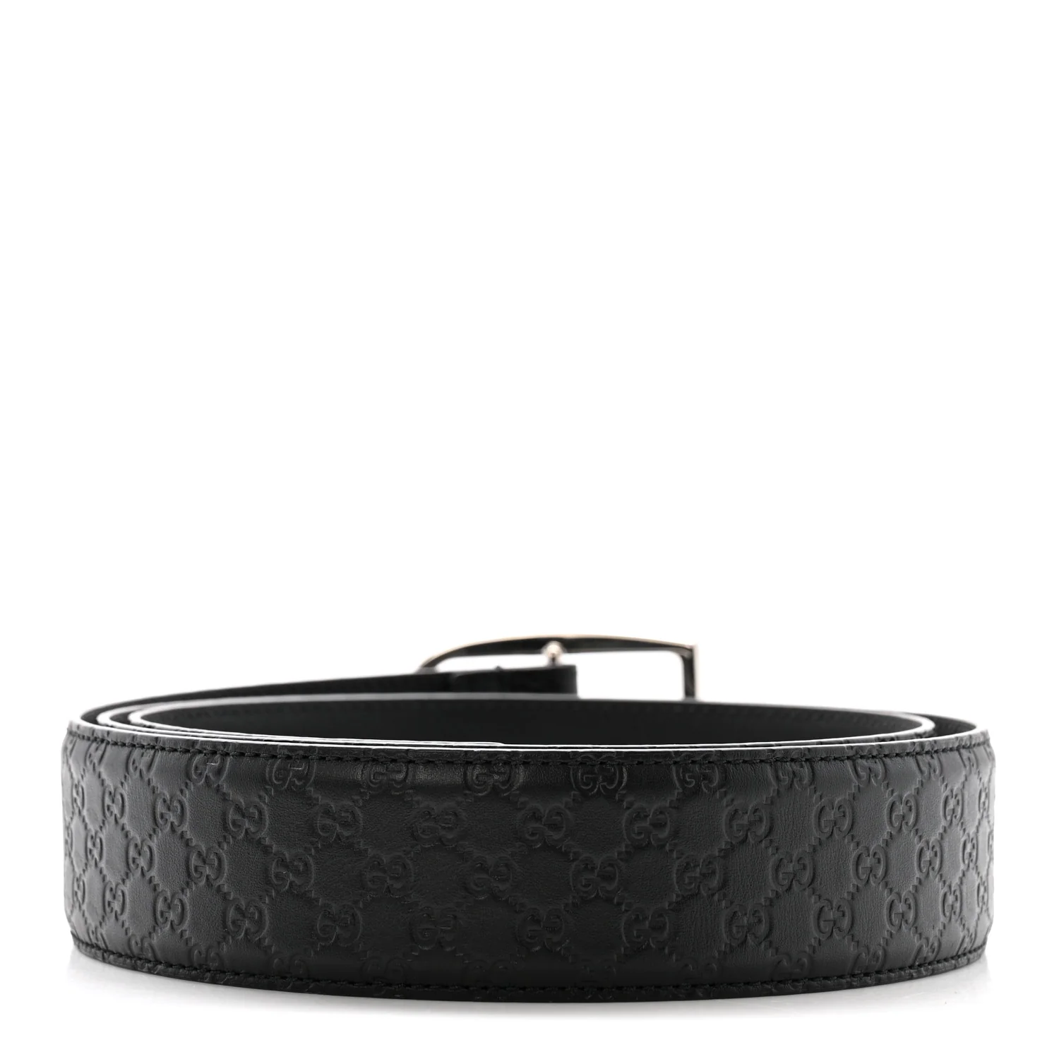 Soft Microguccissima 40mm Belt 110 44 Black
