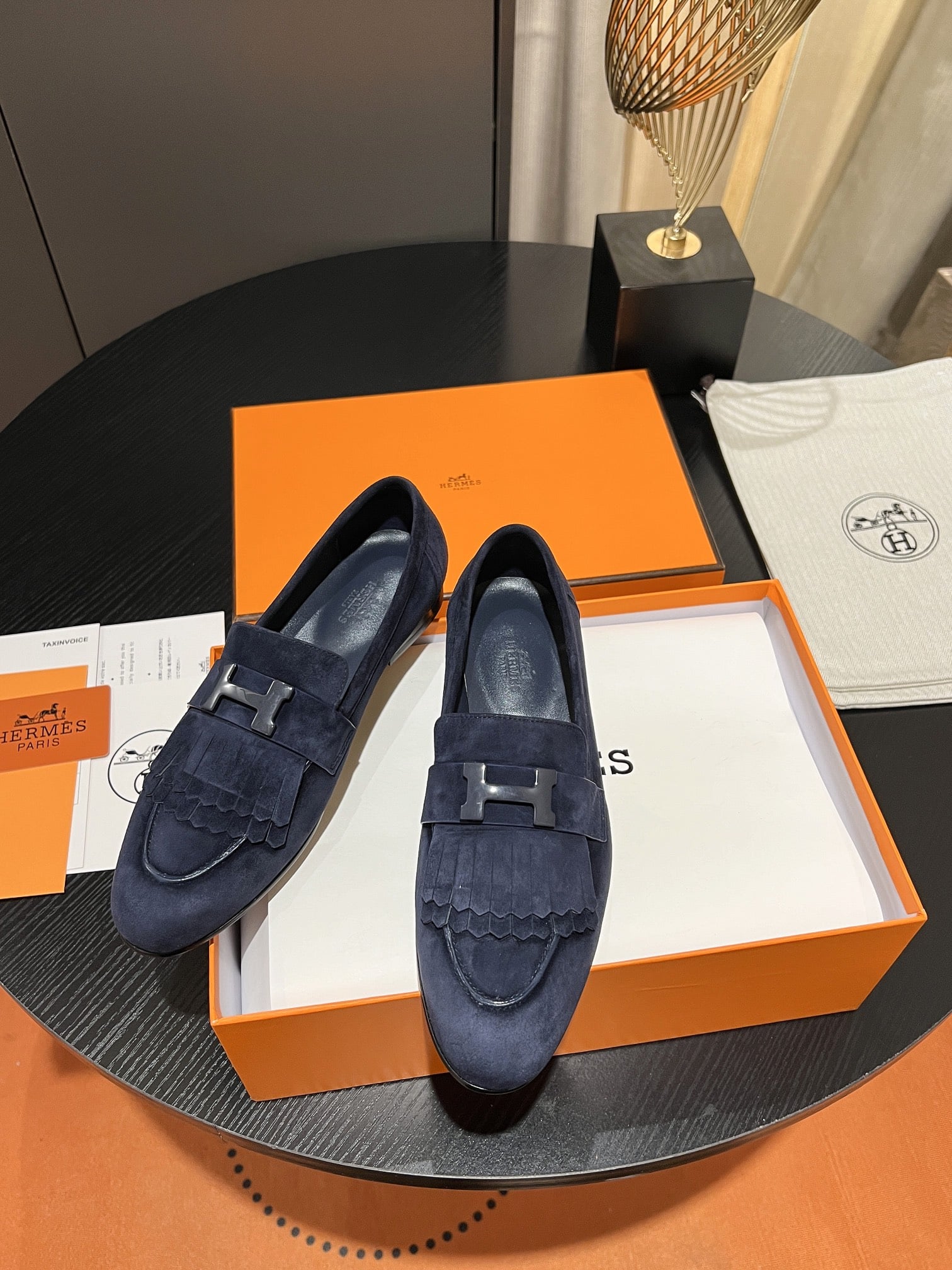 Hermes Royal Loafer Blue