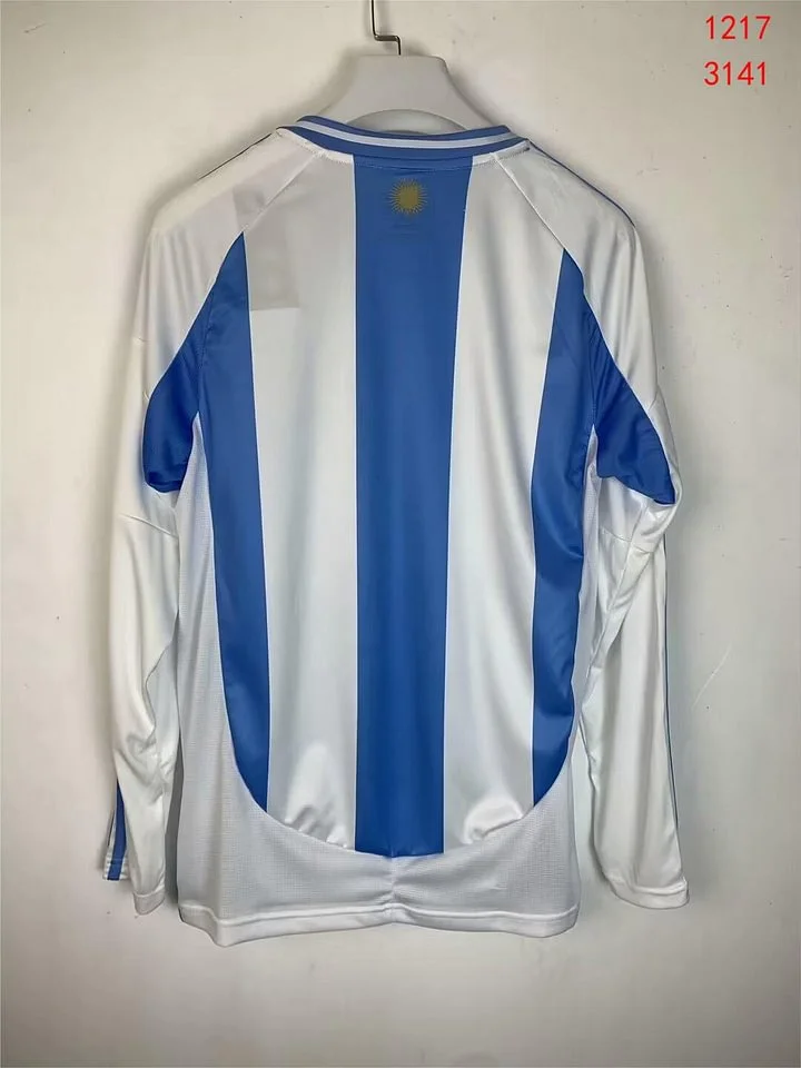 2024-25 Argentina Home Long Sleeve Football jersey