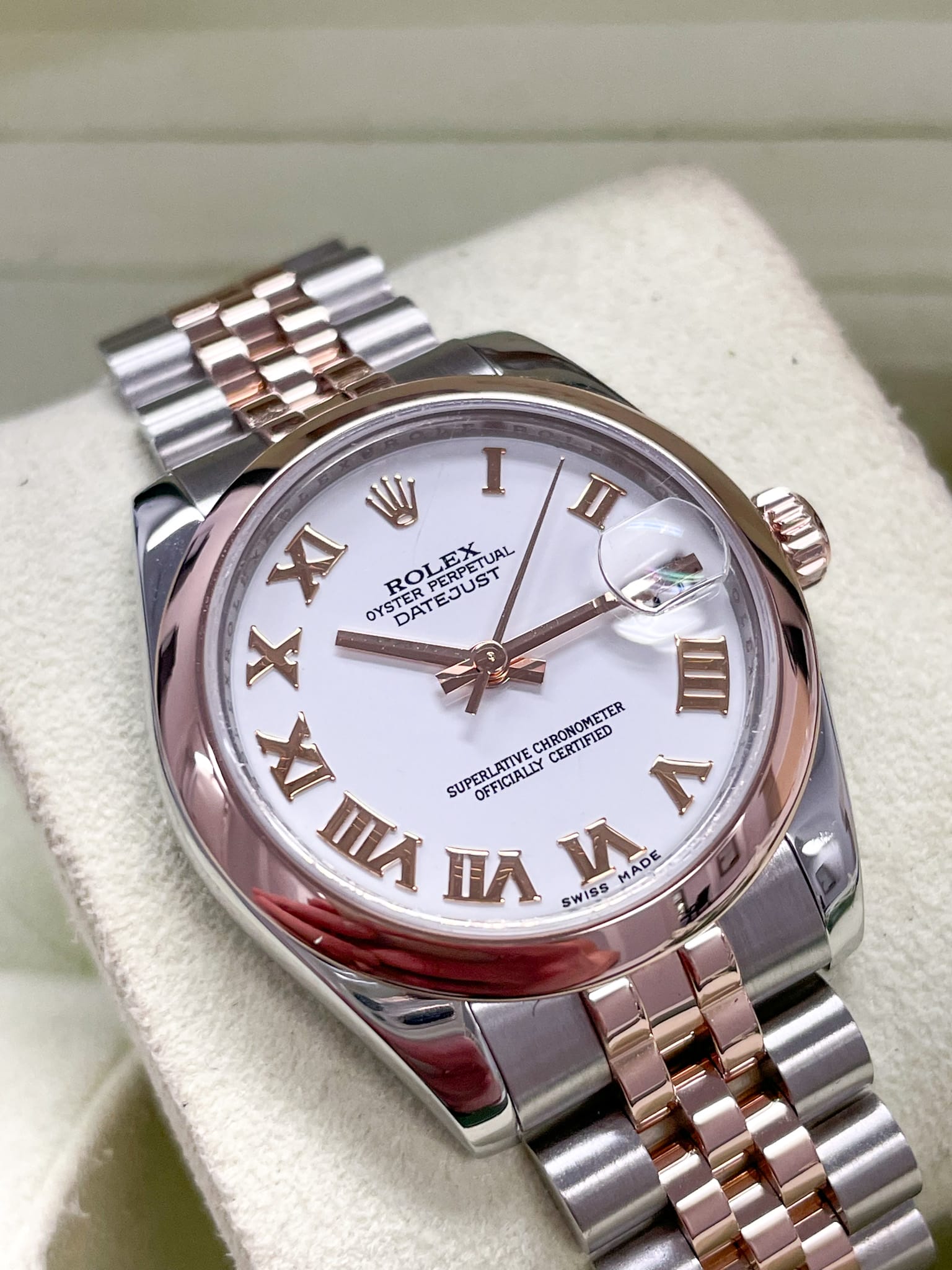 [Superclone] Rolex Datejust 36mm White Dial Jubilee 126201