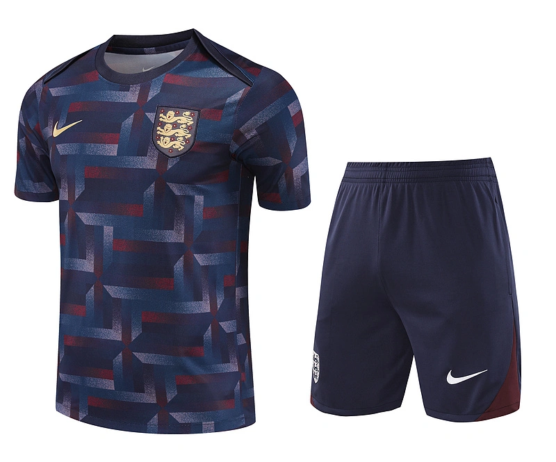 2024-25 England Short-sleeved training clothes