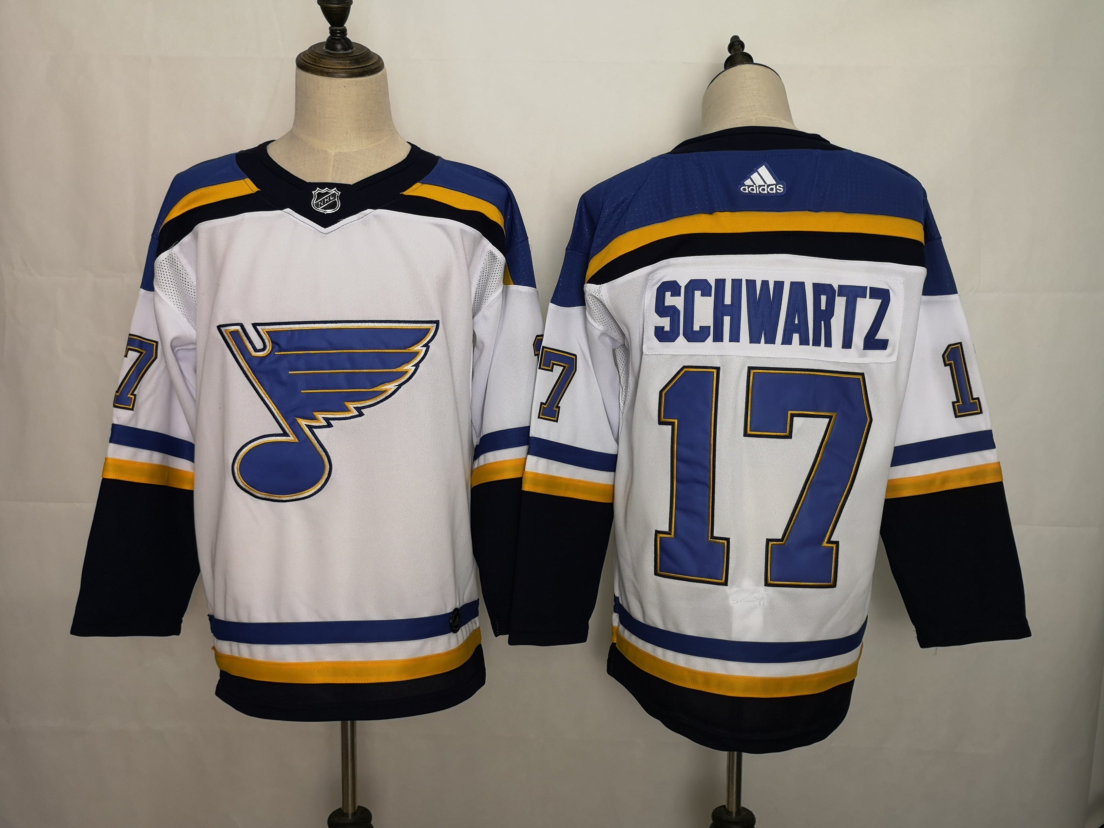 NHL St. Louis Blues SCHWARTZ # 17 Jersey