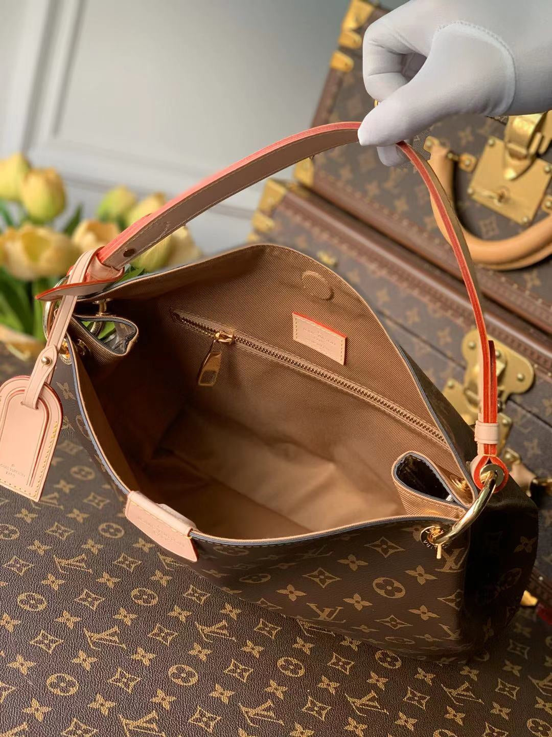 Louis Vuitton Graceful Mm 41Cm
