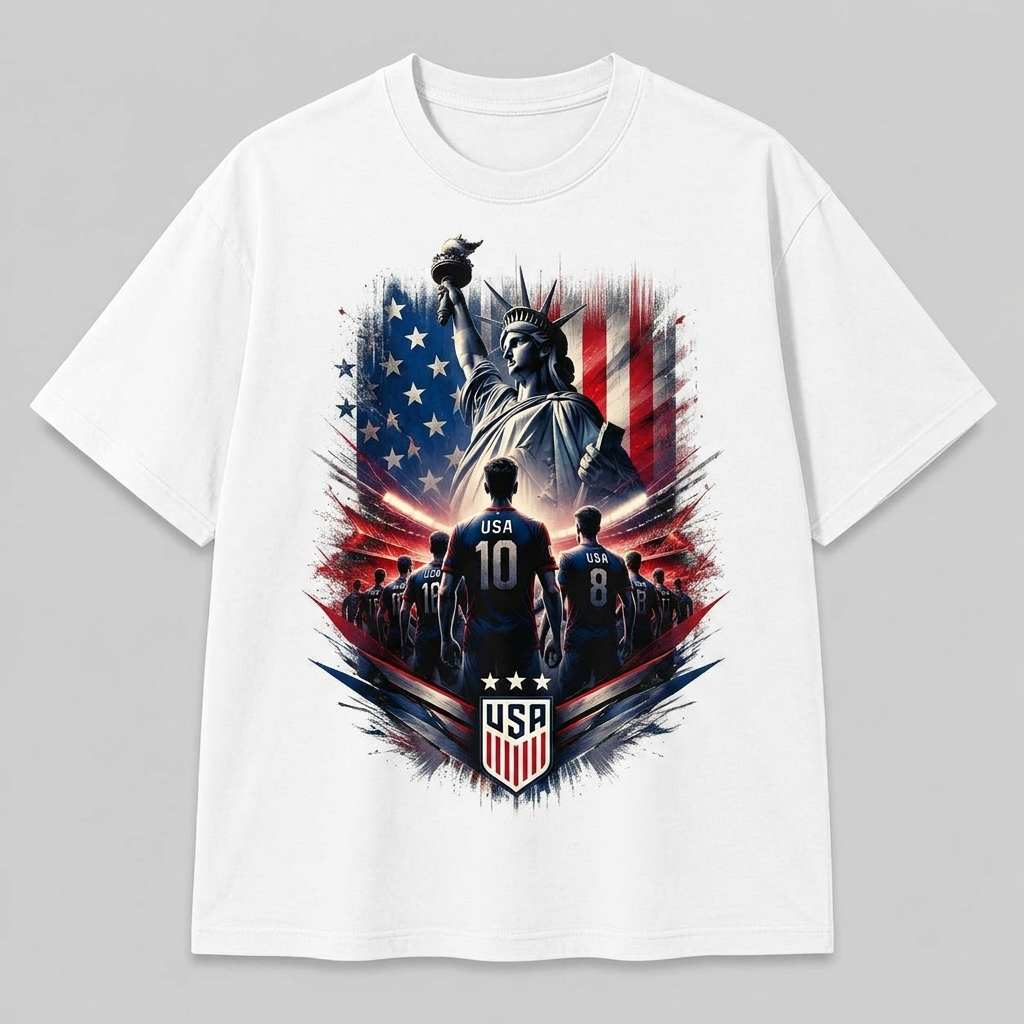 Unisex Loose Fit T-Shirt 100% Cotton Soft Comfortable Summer Casual Printed Top