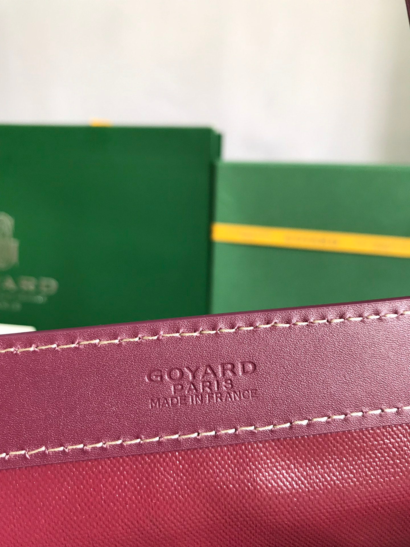 Goyard Bellechasse Biaude Pm Bag 36cm Wine Red Goyardine Canvas And Calfskin Trim