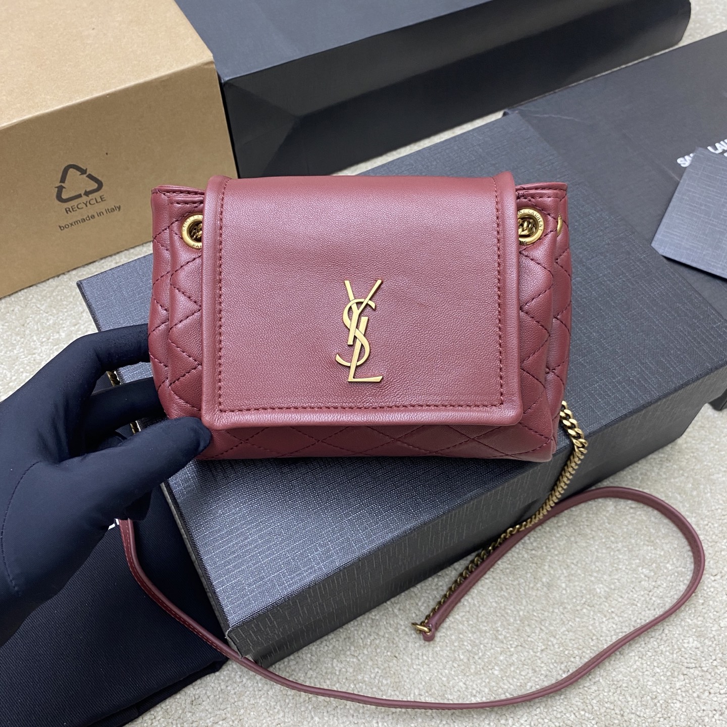 SAINT LAURENT Mini Nolita Bag