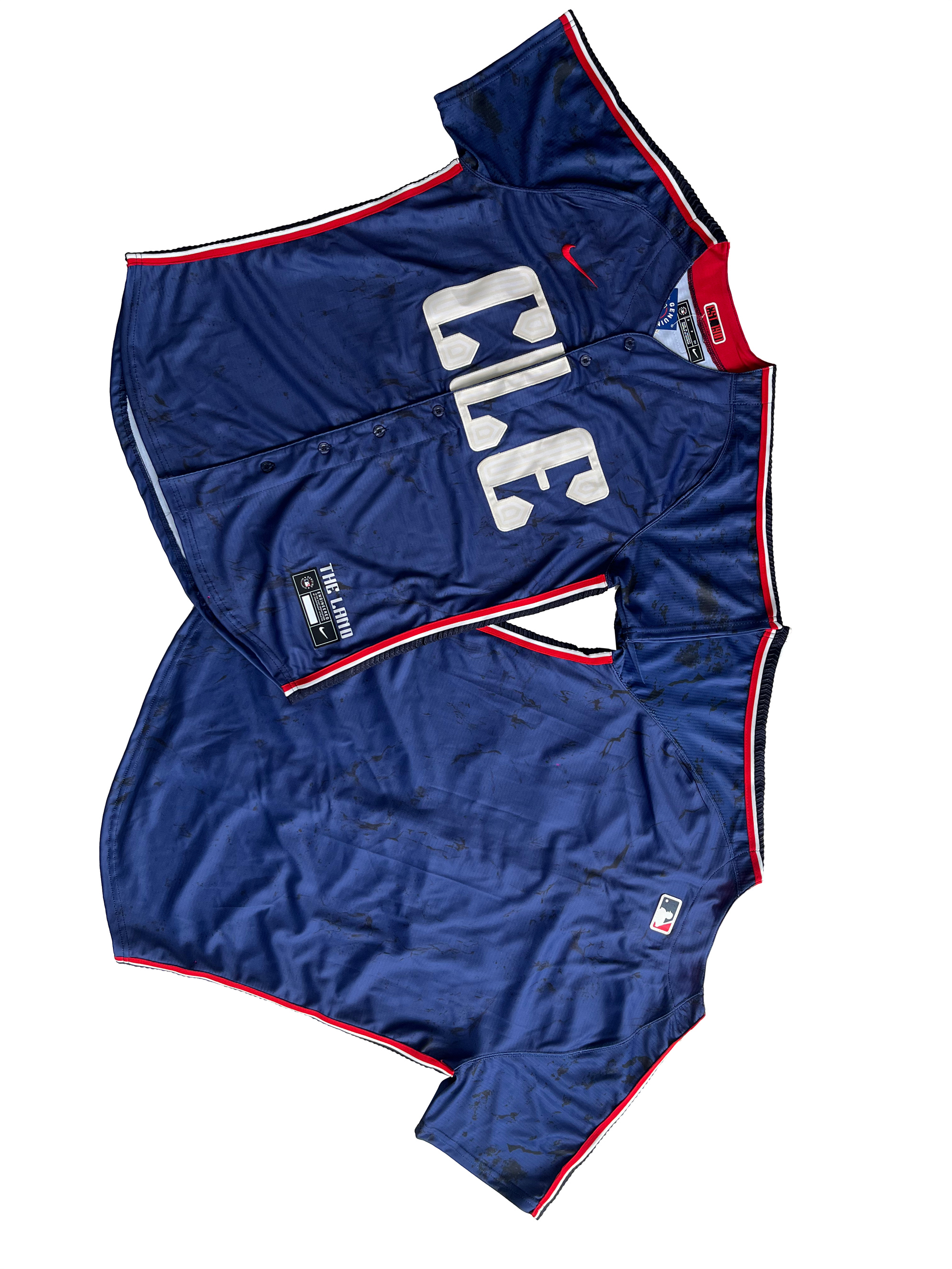 Men's Cleveland Guardians Navy 2024 City Connect Limited Jersey