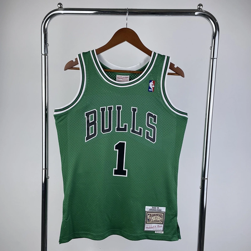 2008-09 NBA Chicago Bulls (1 ROSE) Basketball Jersey