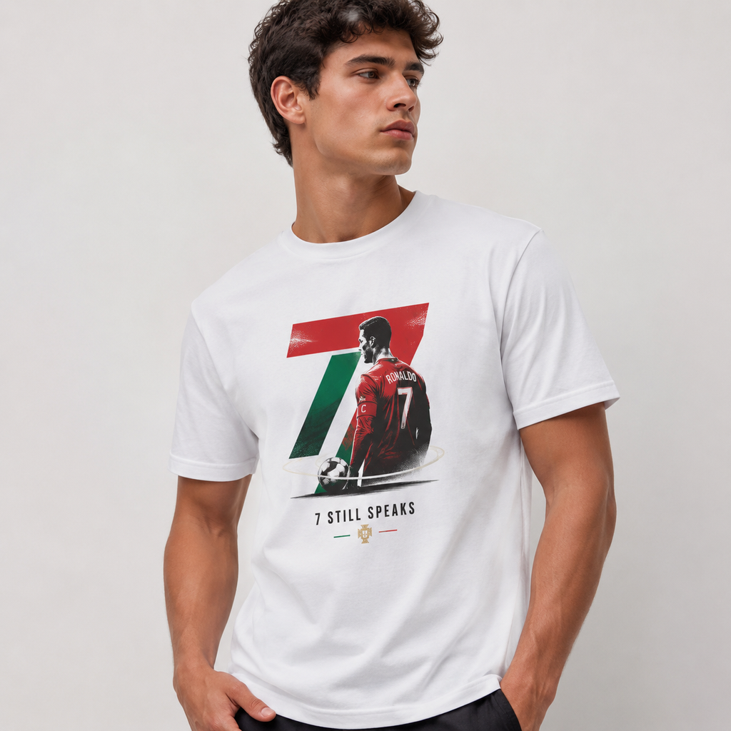 Cristiano Ronaldo Pure Cotton Unisex T-Shirt – Limited-Time Offer