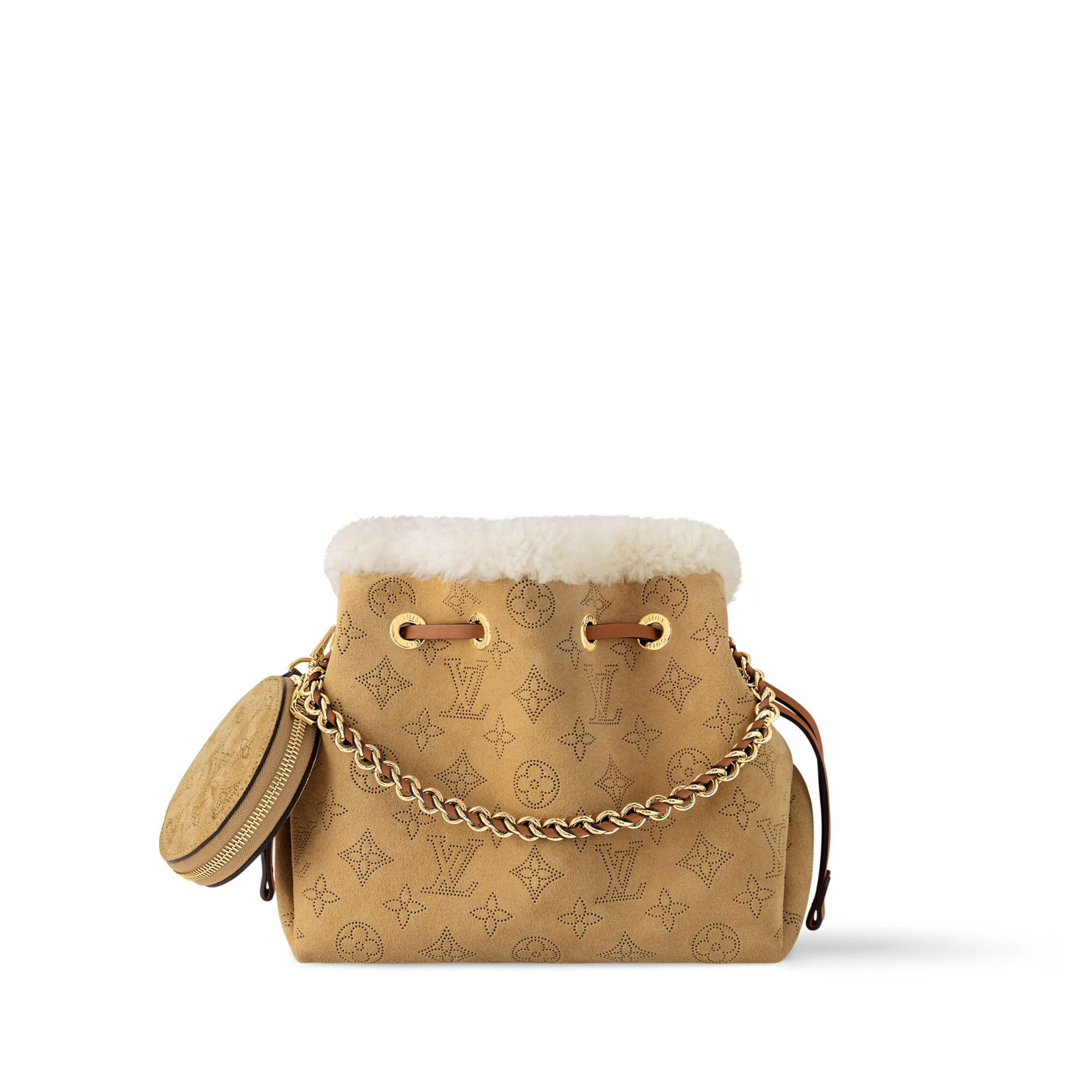 Louis Vuitton Shearling Bucket Bag 22cm/8.7in M11839